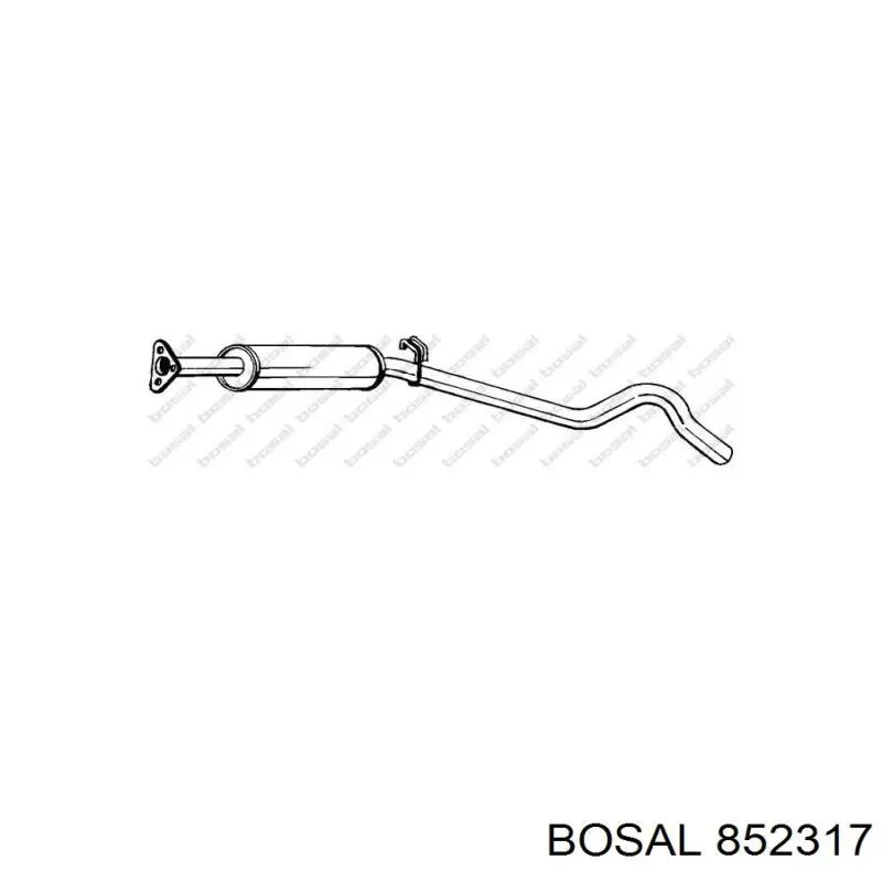 Глушник, центральна частина Bosal 852317