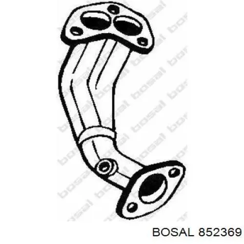 Глушник, центральна частина 55558588 Opel