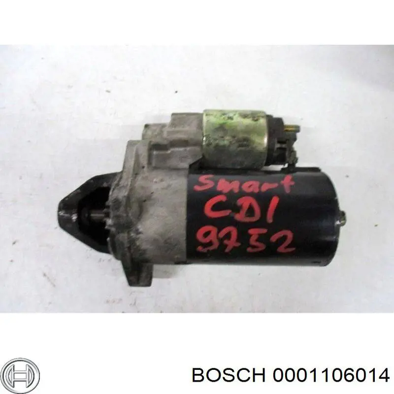 Стартер 0001106014 Bosch