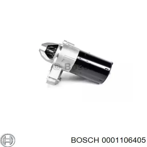 Стартер автомобільний Bosch 0001106405