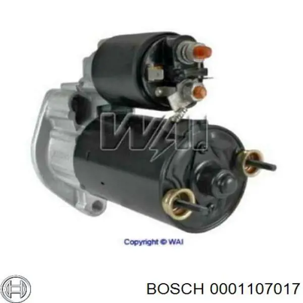 Стартер 0001107017 Bosch