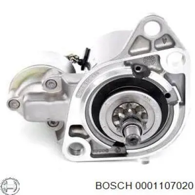 Стартер автомобільний Bosch 0001107020