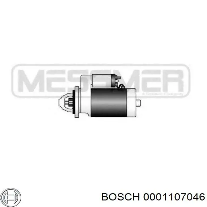 0001107046 Bosch стартер