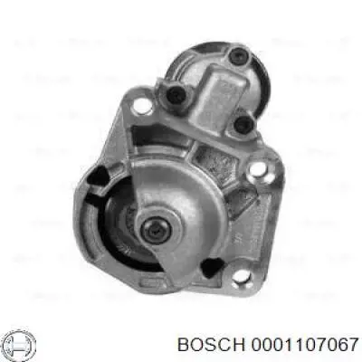 Стартер автомобільний Bosch 0001107067