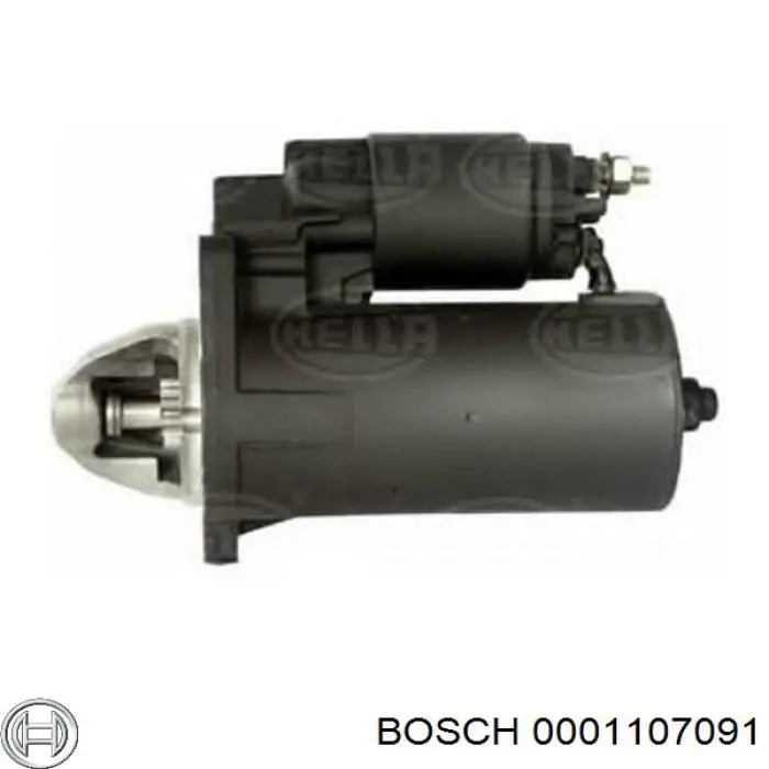 Купити 0001107091 Bosch Стартер