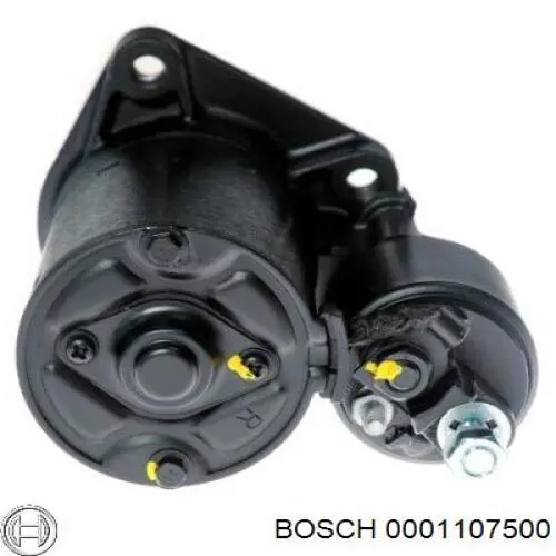 0001107500 Bosch Стартер двигуна