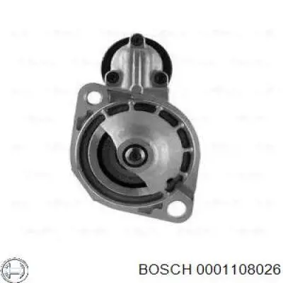 Купити 0001108026 Bosch Стартер