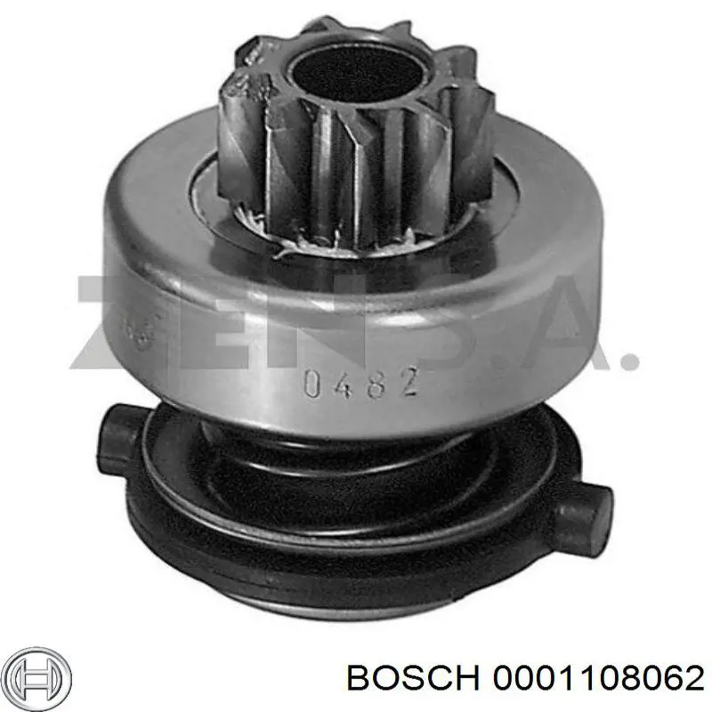 0001208055 Bosch Стартер двигуна