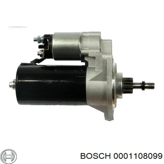 Купити 0001108099 Bosch Стартер