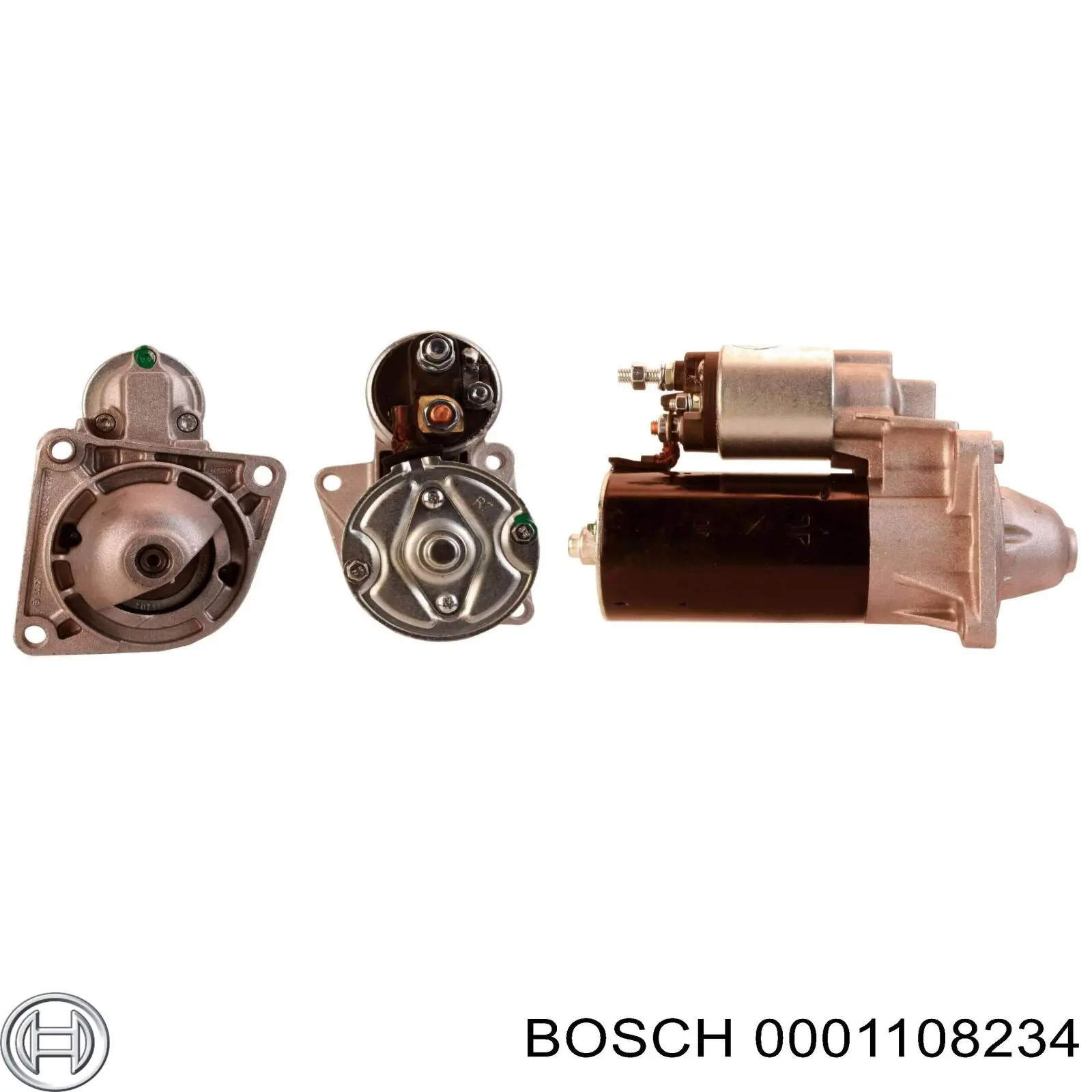 0001108234 Bosch Стартер двигуна