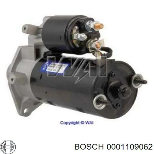 Купити 0001109062 Bosch Стартер