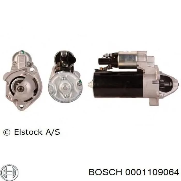 0001109064 Bosch Стартер двигуна