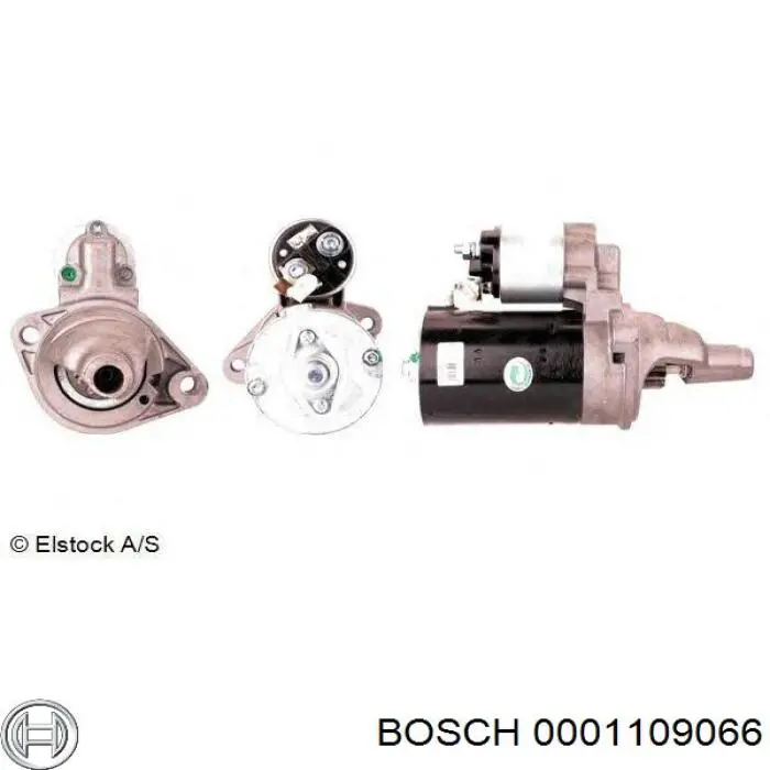 Стартер автомобільний Bosch 0001109066