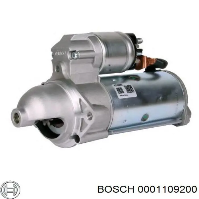 Стартер Bosch 0001109200 ціна, від 93.64 USD