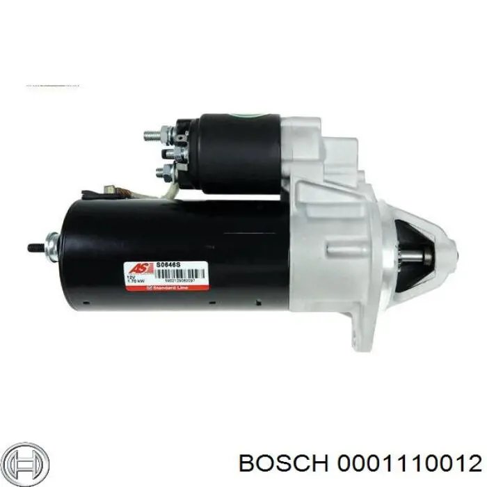Стартер Bosch 0001110012 ціна, від 63.35 USD
