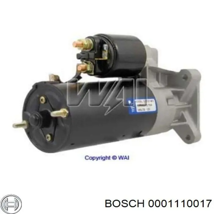 0001110017 Bosch стартер