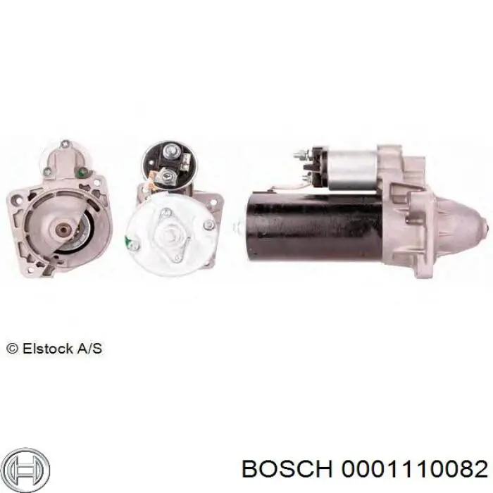 Стартер 0001110082 Bosch
