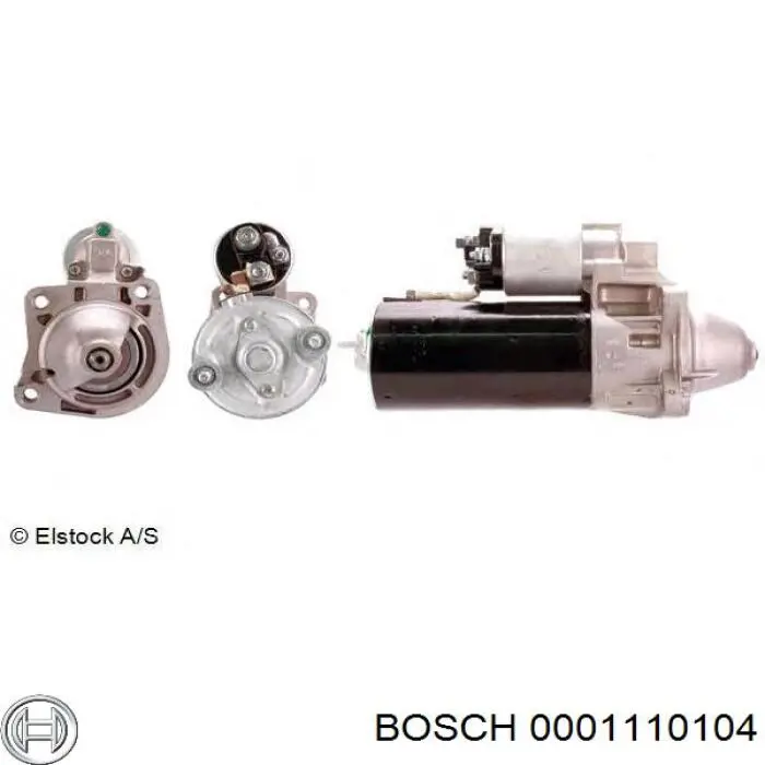 0001110104 Bosch стартер