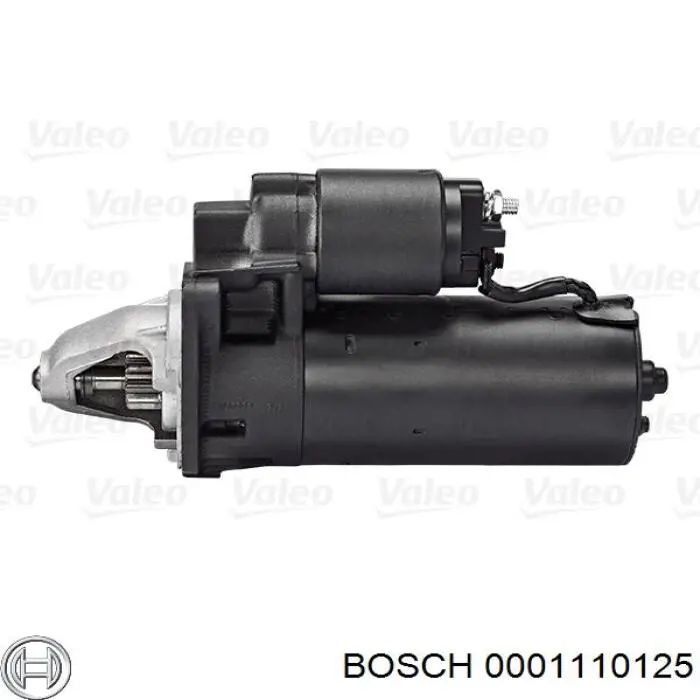 Стартер Bosch 0001110125 ціна, від 83.80 USD
