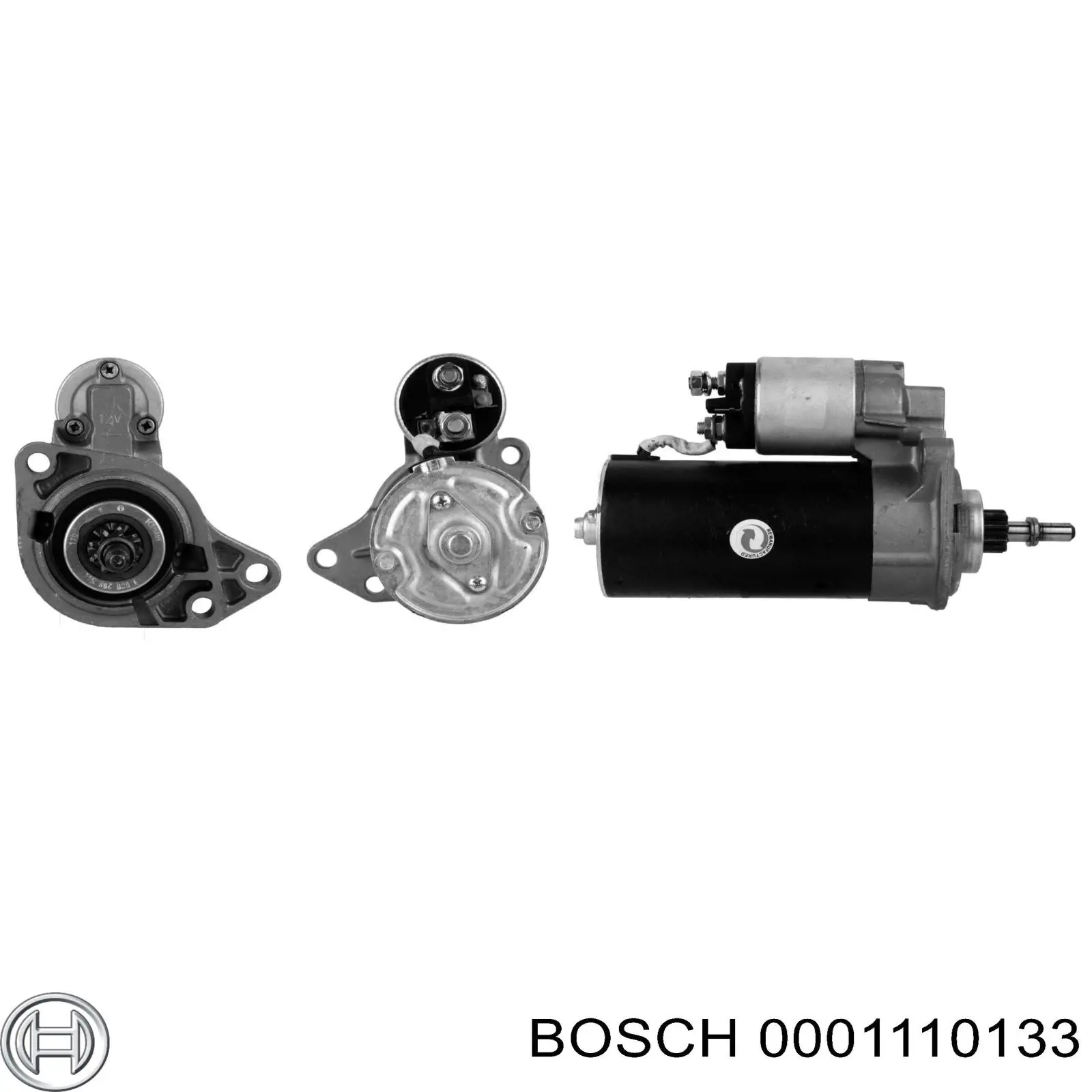 Стартер Bosch 0001110133 ціна, від 70.62 USD