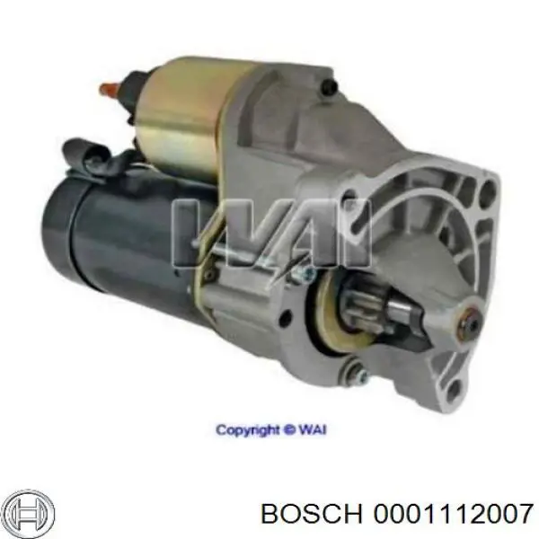 Купити 0001112007 Bosch Стартер