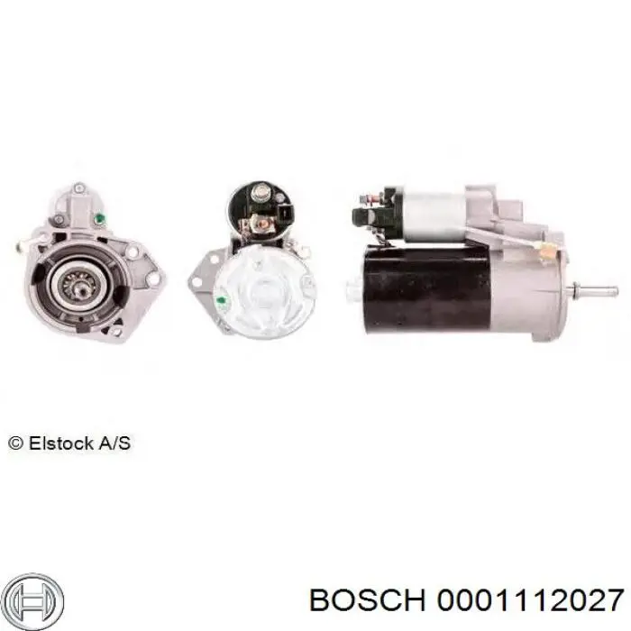 Стартер Bosch 0001112027 ціна, від 33.75 USD