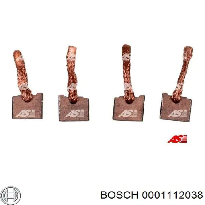 Купити 0001112038 Bosch Стартер
