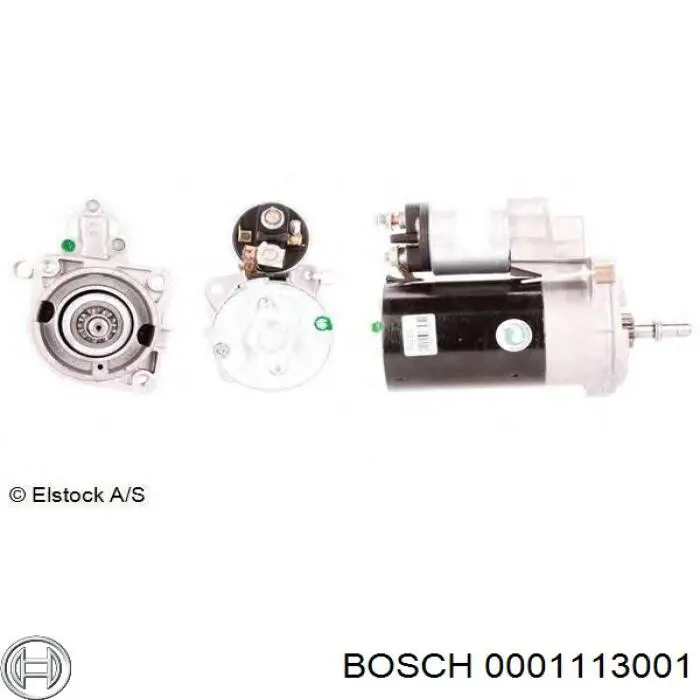 0001113001 Bosch стартер