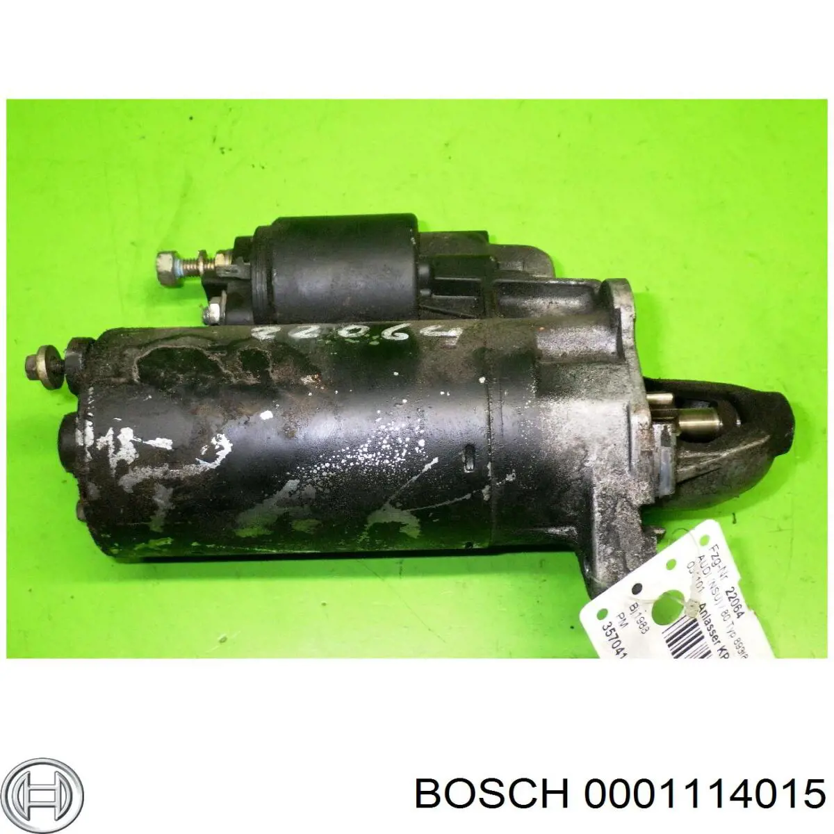 0001114015 Bosch Стартер двигуна