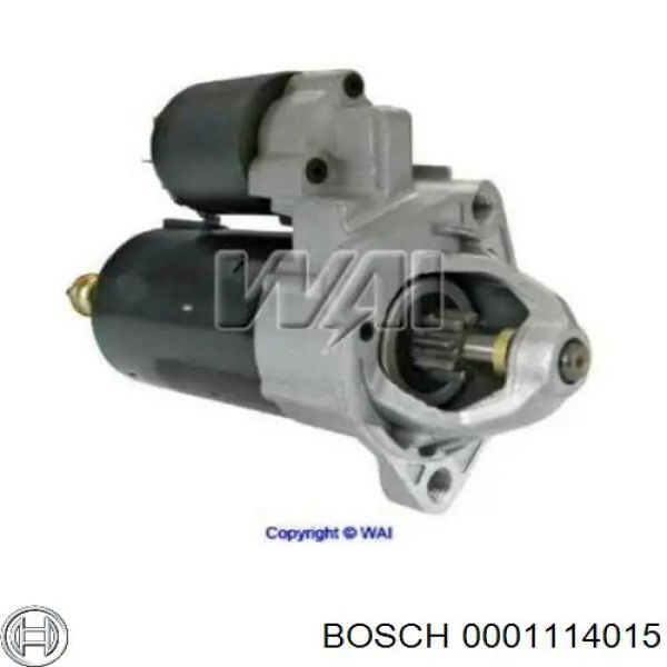 Стартер Bosch 0001114015 ціна, від 33.75 USD