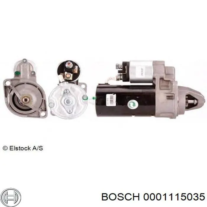 0001115035 Bosch стартер