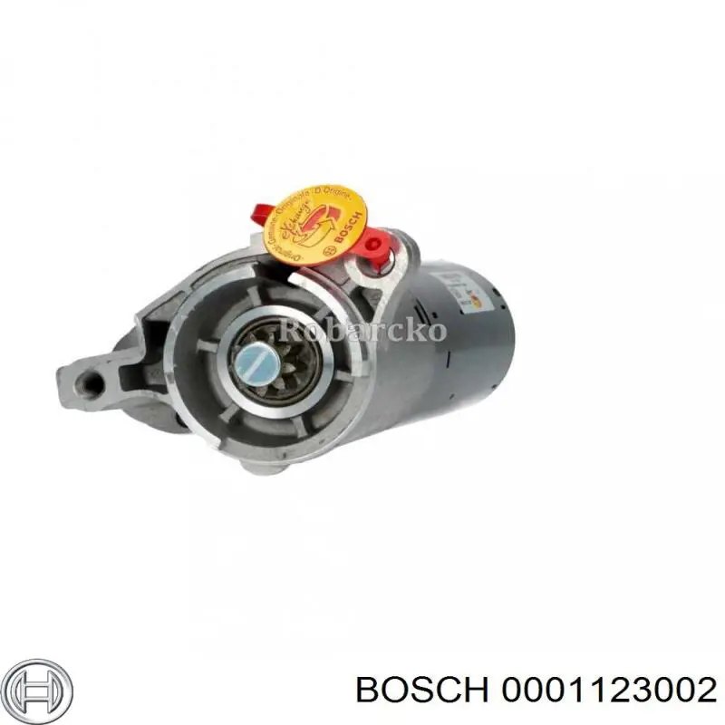 Стартер автомобільний Bosch 0001123002