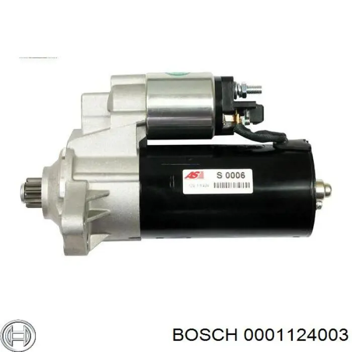 Стартер Bosch 0001124003 ціна, від 63.35 USD