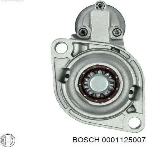 Купити 0001125007 Bosch Стартер
