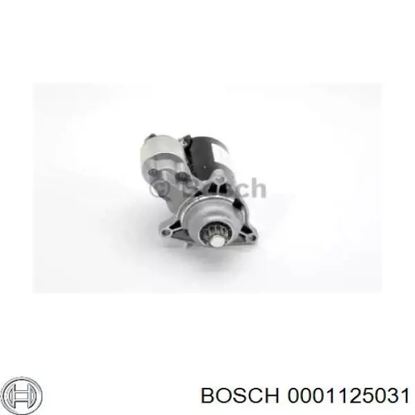 Стартер Bosch 0001125031 ціна, від 124.79 USD