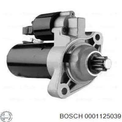 0001125039 Bosch стартер