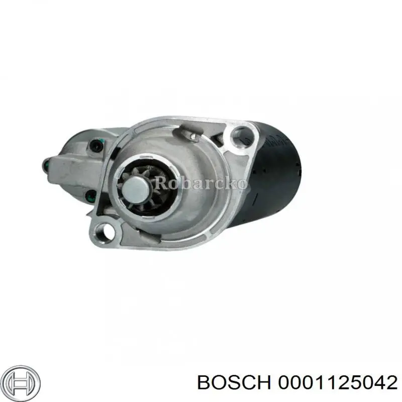 Стартер автомобільний Bosch 0001125042