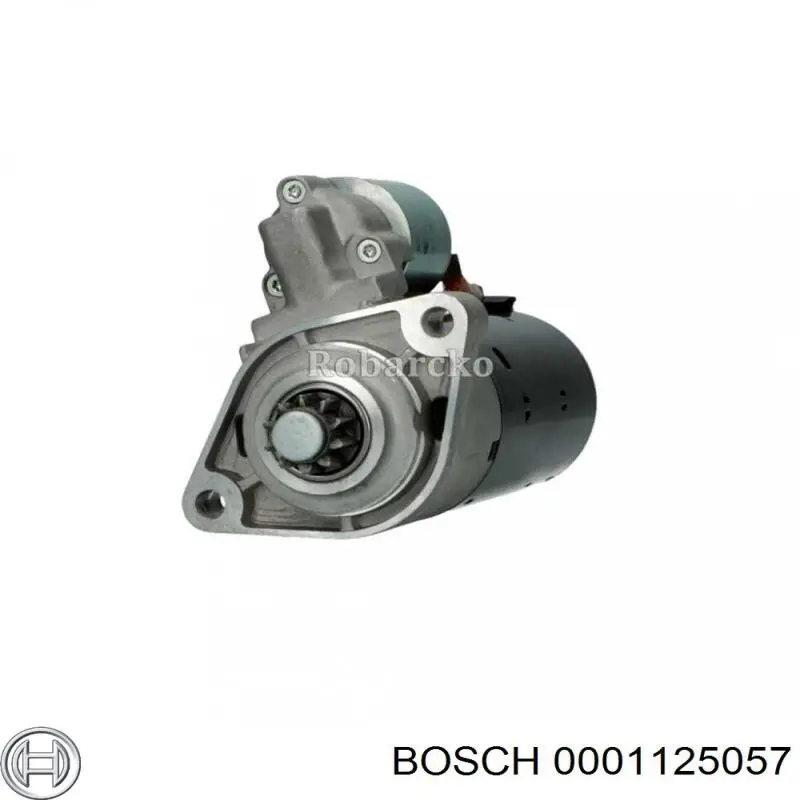 Стартер Bosch 0001125057 ціна, від 87.15 USD