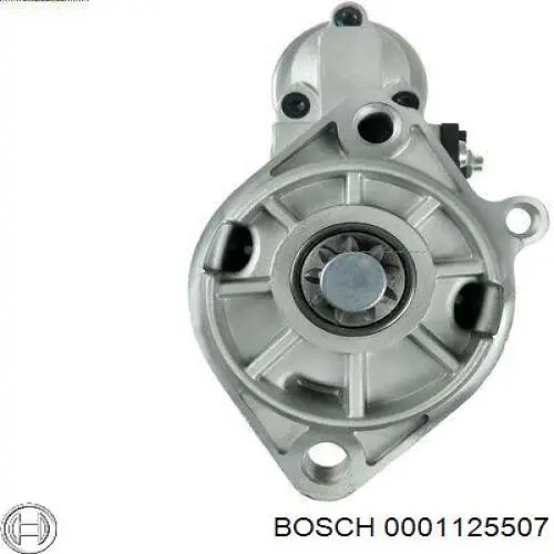 Купити 0001125507 Bosch Стартер