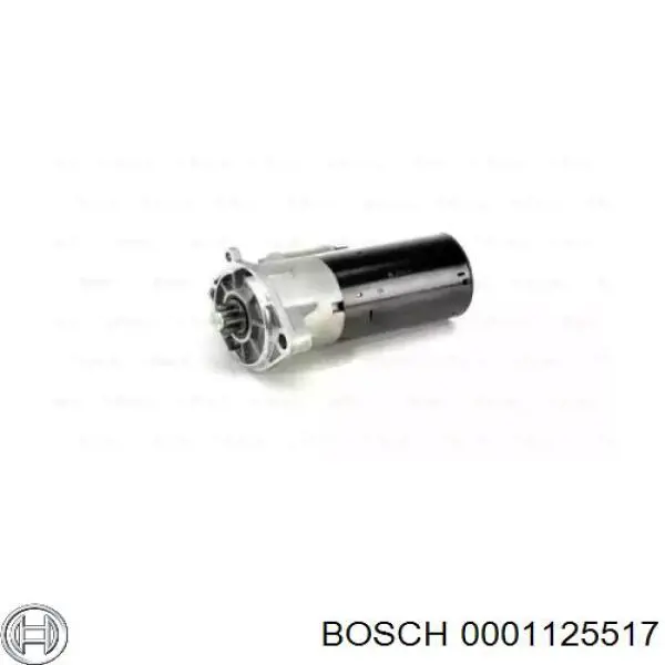 Стартер автомобільний Bosch 0001125517