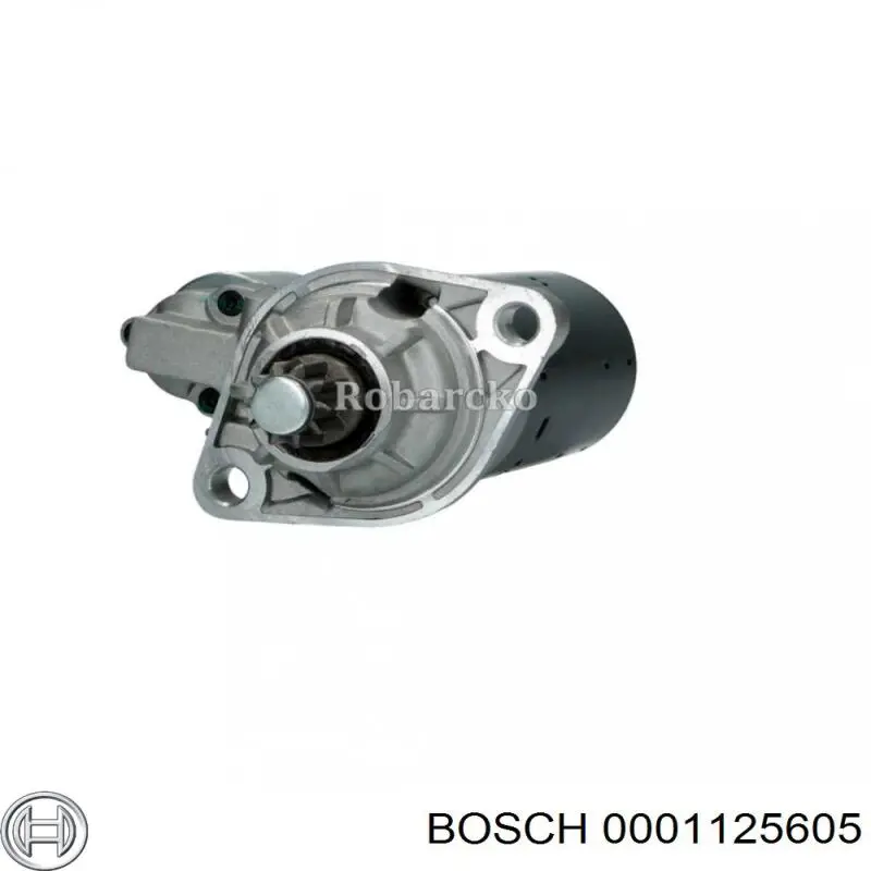 Стартер автомобільний Bosch 0001125605