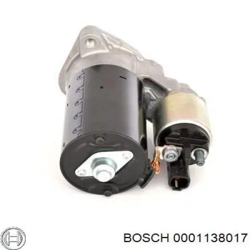 Купити 0001138017 Bosch Стартер
