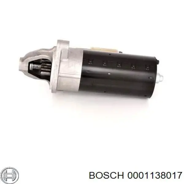 Стартер Bosch 0001138017 ціна, від 71.41 USD