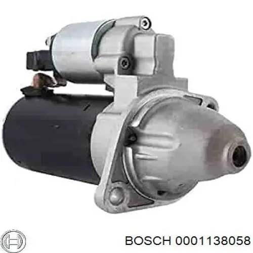 0001138058 Bosch Стартер двигуна