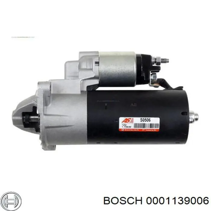 Стартер 0001139006 Bosch
