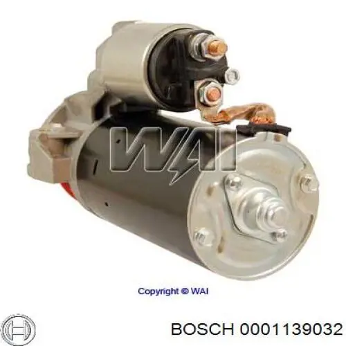 0001139032 Bosch Стартер двигуна