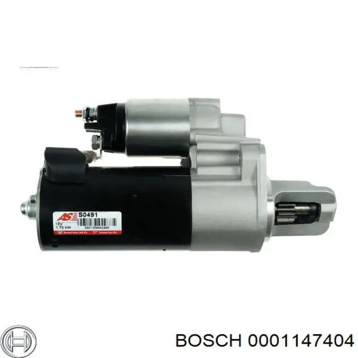 Стартер Bosch 0001147404 ціна, від 126.69 USD