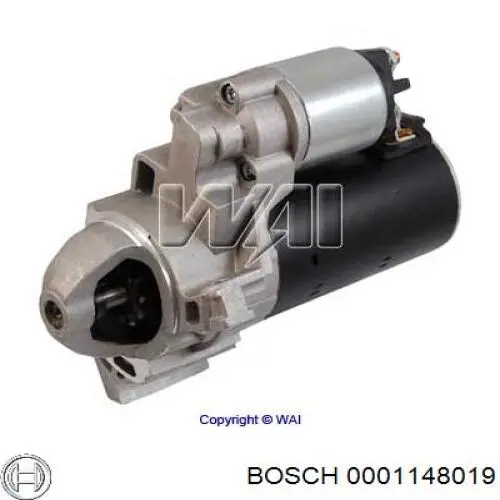 0001148019 Bosch Стартер двигуна