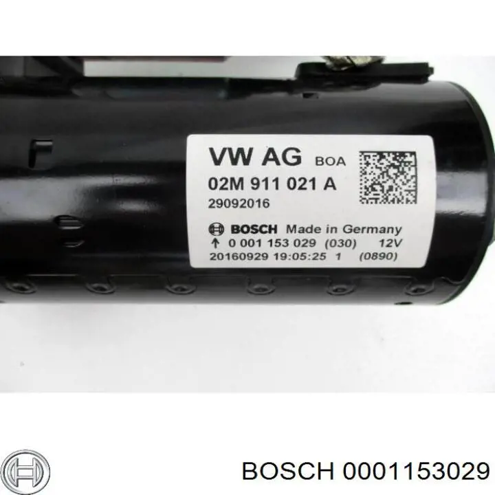 0001153029 Bosch Стартер двигуна