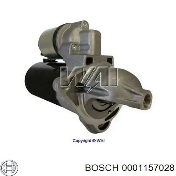 Купити 0001157028 Bosch Стартер